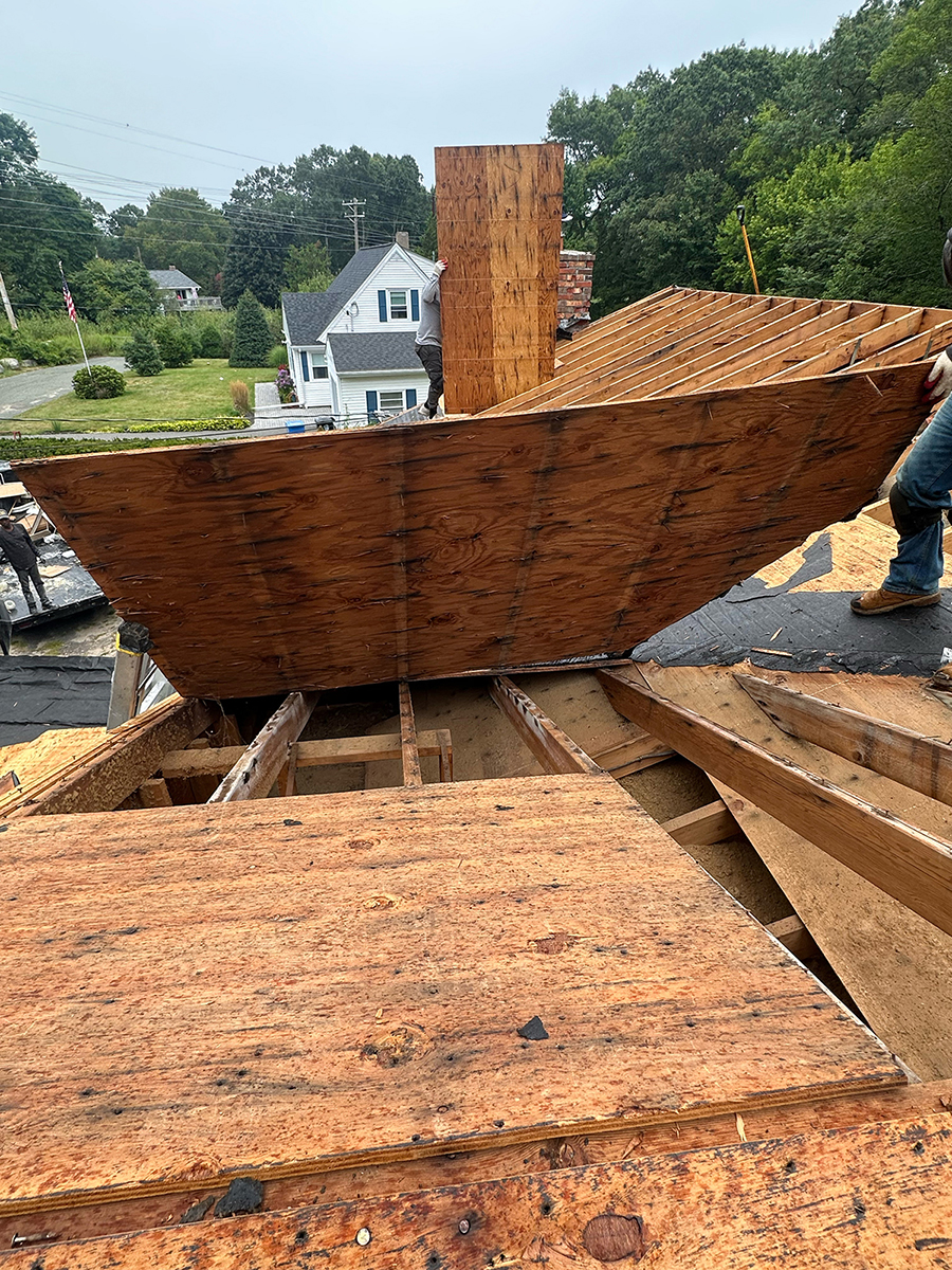 Storm damage repair photo 1