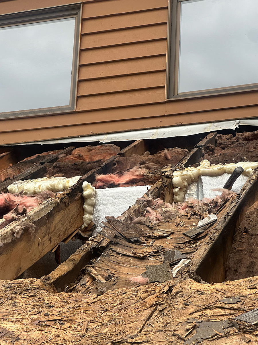 Storm damage repair photo 6